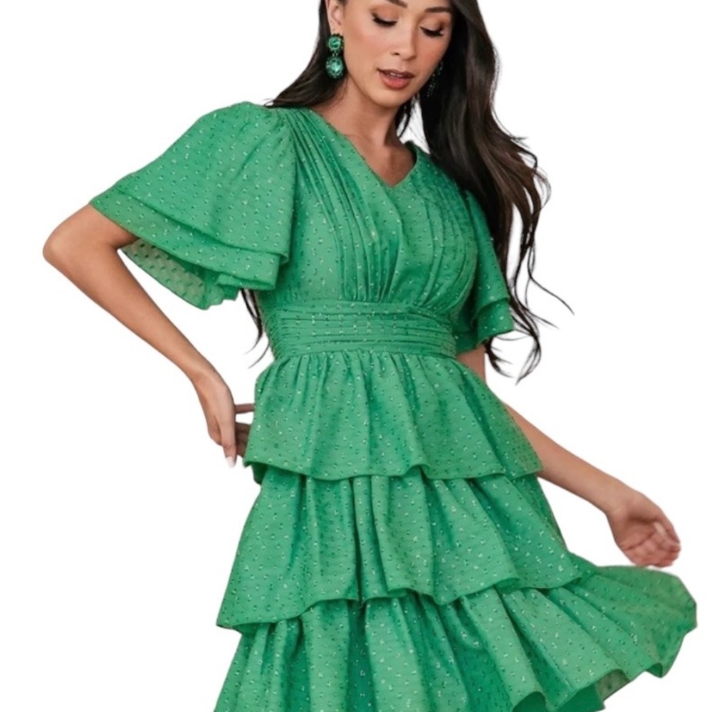 JessaKae Green Selena Dress